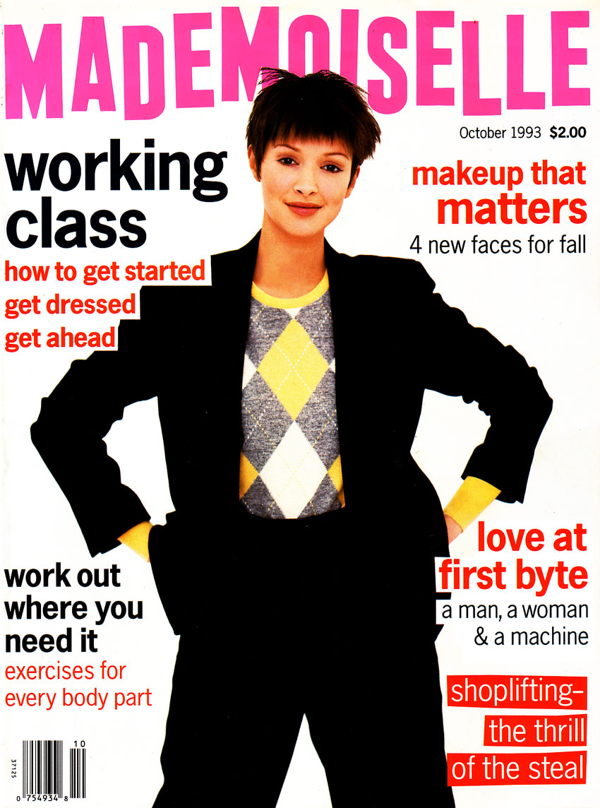Jaime Levy in Mademoiselle Magazine - October 1993 - p1